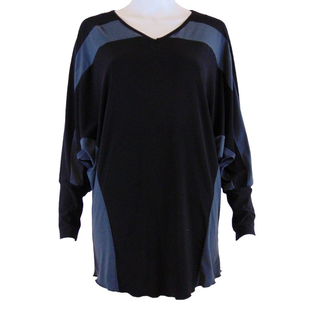ROBIN Artizan Signature Gray - Black Tunic